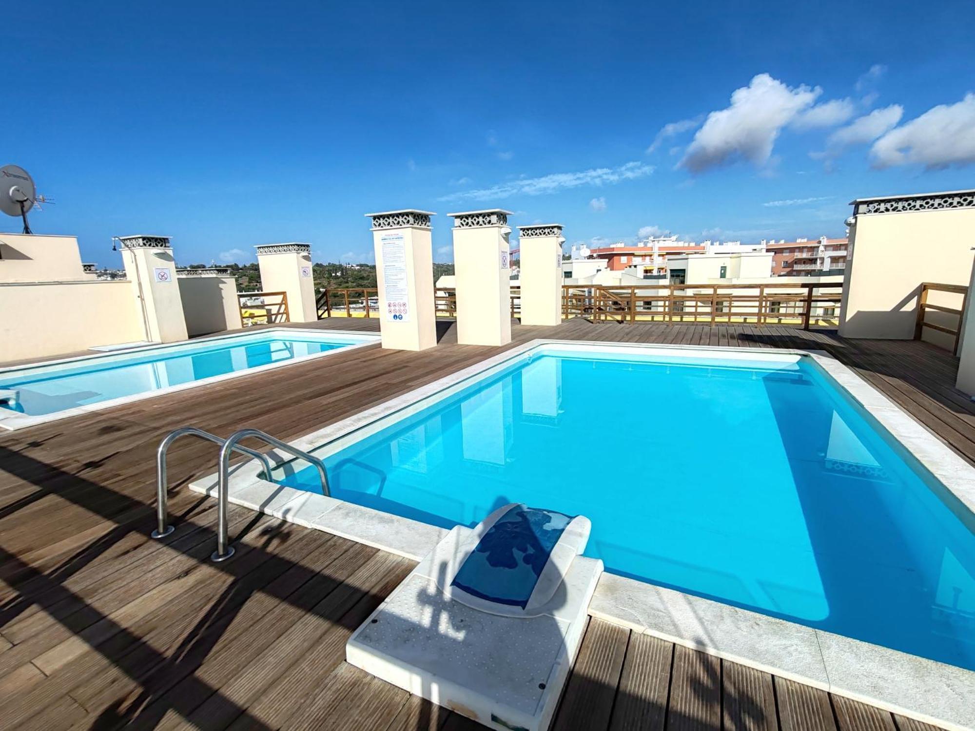 4D Terrace A - Casas & Papeis Apartment Armacao de Pera Bagian luar foto